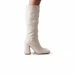 L'INTERVALLE Fleek Off White Leather WOMEN