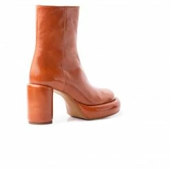 L'INTERVALLE Weston Burnt Orange Leather WOMEN