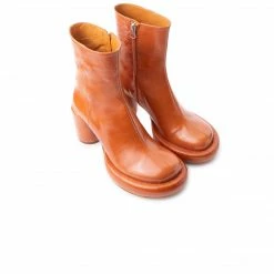L'INTERVALLE Weston Burnt Orange Leather WOMEN