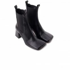 L'INTERVALLE WOMEN Belvedere Black Leather