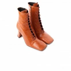 L'INTERVALLE Lockwood Burnt Orange Leather