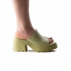 L'INTERVALLE Reagan Light Green Leather WOMEN