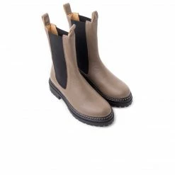 L'INTERVALLE WOMEN Fontana Taupe Leather