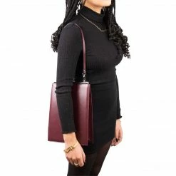 L'INTERVALLE Cavalier Bordeau Leather WOMEN