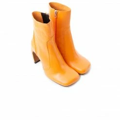 L'INTERVALLE WOMEN Baden Orange Leather