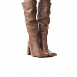 L'INTERVALLE Fleek Cognac Leather WOMEN
