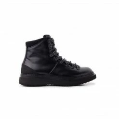 L'INTERVALLE Zeus Black Leather MEN