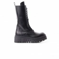 L'INTERVALLE WOMEN Wonju Black Leather