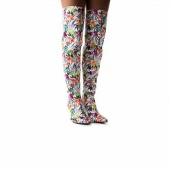 L'INTERVALLE WOMEN Hanover White Satin Flowers