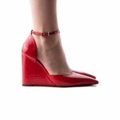 L'INTERVALLE Persephone Red Leather WOMEN