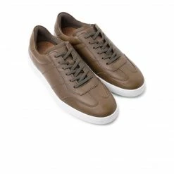 L'INTERVALLE Chaos Olive Leather MEN