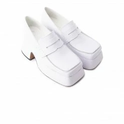 L'INTERVALLE Godiva White Leather WOMEN