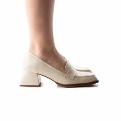 L'INTERVALLE Canterbury Off White Leather WOMEN