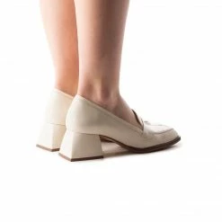 L'INTERVALLE Canterbury Off White Leather WOMEN