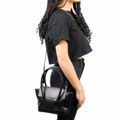 L'INTERVALLE WOMEN Kera Black Leather