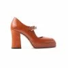 L'INTERVALLE WOMEN Thale Burnt Orange Leather