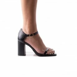 L'INTERVALLE WOMEN Moscato Black Leather