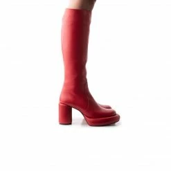 L'INTERVALLE WOMEN Maverik Red Leather