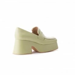 L'INTERVALLE WOMEN Godiva Light Green Leather
