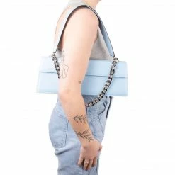 L'INTERVALLE Trav Light Blue Leather