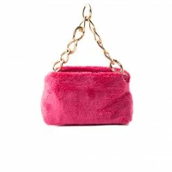 L'INTERVALLE Mini Melo Fuchsia Fur