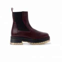 L'INTERVALLE Burbank Bordeau Leather WOMEN