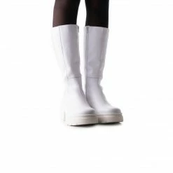 L'INTERVALLE Raidon White Leather WOMEN