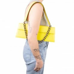 L'INTERVALLE Trav Yellow Leather