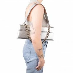 L'INTERVALLE Trav Silver Leather