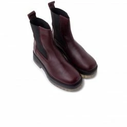 L'INTERVALLE Burbank Bordeau Leather WOMEN