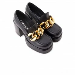 L'INTERVALLE WOMEN Riga Black Leather