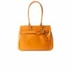 L'INTERVALLE WOMEN Avenue Orange Leather