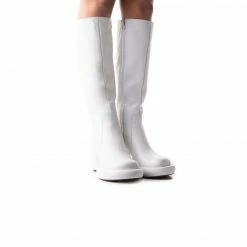 L'INTERVALLE WOMEN Maverik White Leather