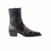 L'INTERVALLE WOMEN Frantz Black Leather