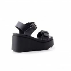 L'INTERVALLE WOMEN Lapin Black Leather
