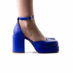 L'INTERVALLE WOMEN Cambridge Royal Blue Leather