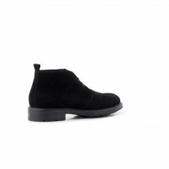 L'INTERVALLE MEN Kratos Black Suede