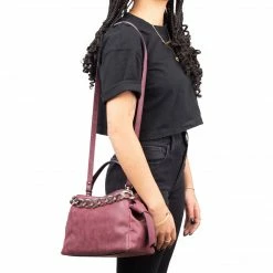 L'INTERVALLE Enchanted Bordeau Leather