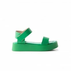 L'INTERVALLE Buttercup Green Leather WOMEN