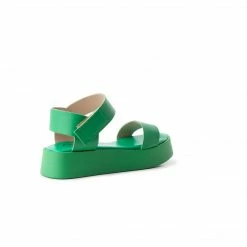 L'INTERVALLE Buttercup Green Leather WOMEN