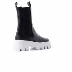 L'INTERVALLE Tacoma Black Leather/White Sole WOMEN