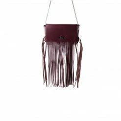L'INTERVALLE Blanche Burgundy Leather