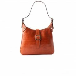 L'INTERVALLE WOMEN Subway Orange Croco