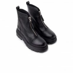 L'INTERVALLE Jersey Black Leather