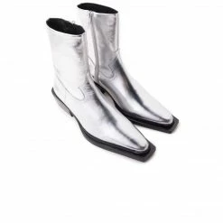 L'INTERVALLE WOMEN Frantz Silver Leather