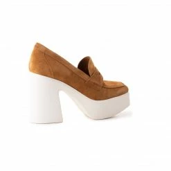 L'INTERVALLE Randazzo Cognac Suede WOMEN