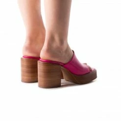 L'INTERVALLE Pachuca Fuschia Leather WOMEN