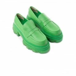 L'INTERVALLE WOMEN Tahara Green Leather