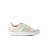L'INTERVALLE WOMEN Karma White Mint Leather