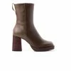 L'INTERVALLE WOMEN Powell Khaki Leather